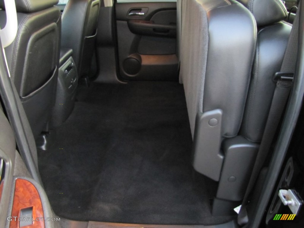 Ebony Interior 2009 Chevrolet Silverado 2500HD LTZ Crew Cab 4x4 Photo #58173294