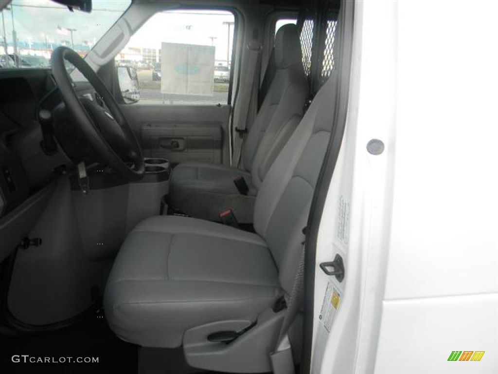2011 E Series Van E250 XL Cargo - Oxford White / Medium Flint photo #6
