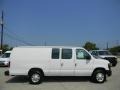 2011 Oxford White Ford E Series Van E150 Extended Commercial  photo #2