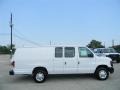 2011 Oxford White Ford E Series Van E150 Extended Commercial  photo #2