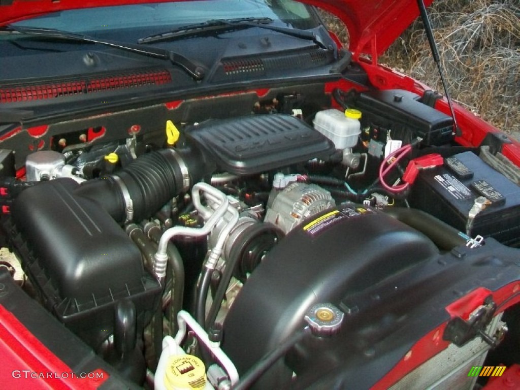 2007 Dodge Dakota SLT Club Cab 4x4 3.7 Liter SOHC 12-Valve PowerTech V6 Engine Photo #58174005