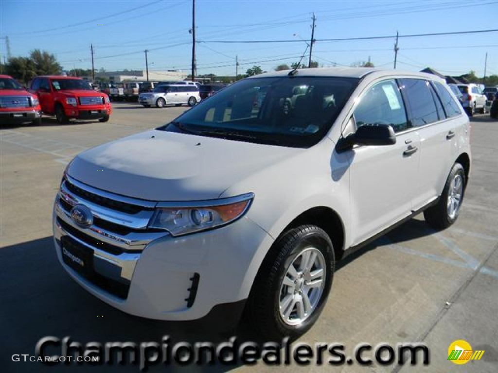 2011 White Suede Ford Edge Se 57872530 Gtcarlot Com Car