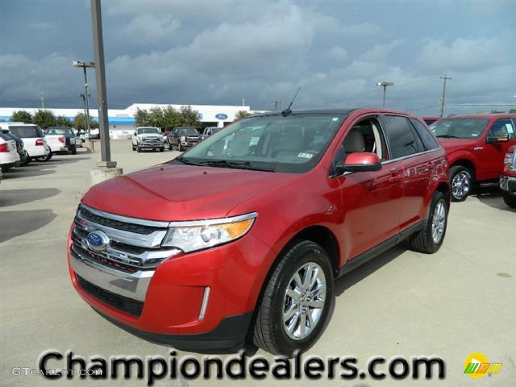 Red Candy Metallic Ford Edge
