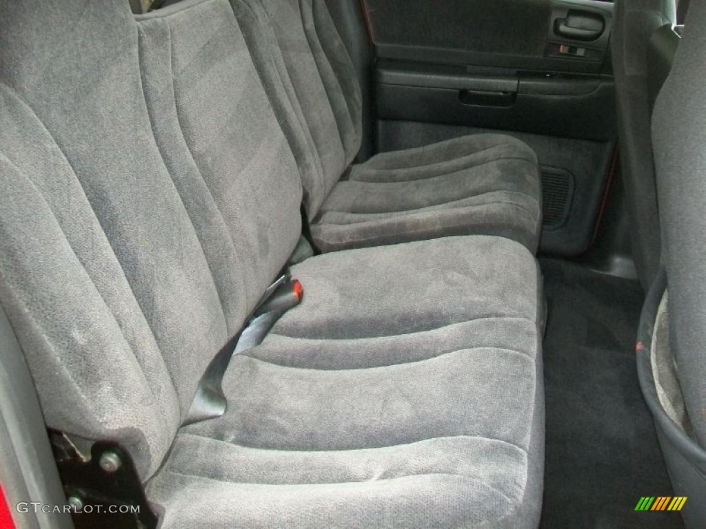 2003 Dakota Sport Quad Cab 4x4 - Flame Red / Dark Slate Gray photo #25