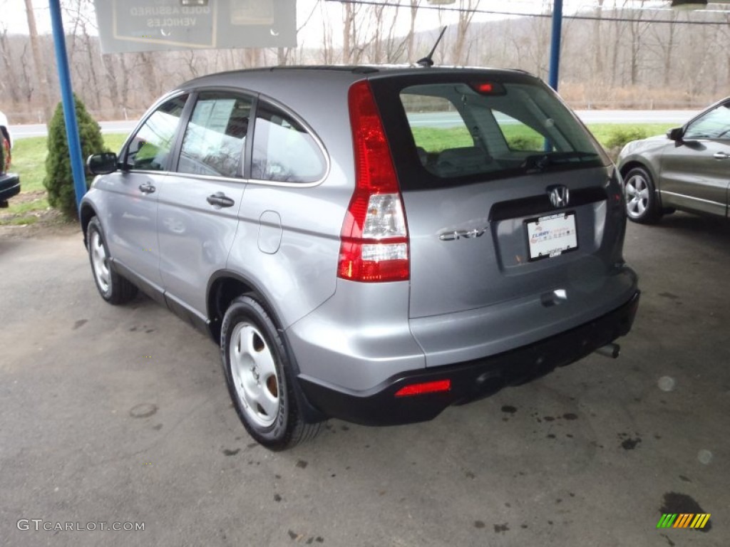 2008 CR-V LX 4WD - Whistler Silver Metallic / Gray photo #2