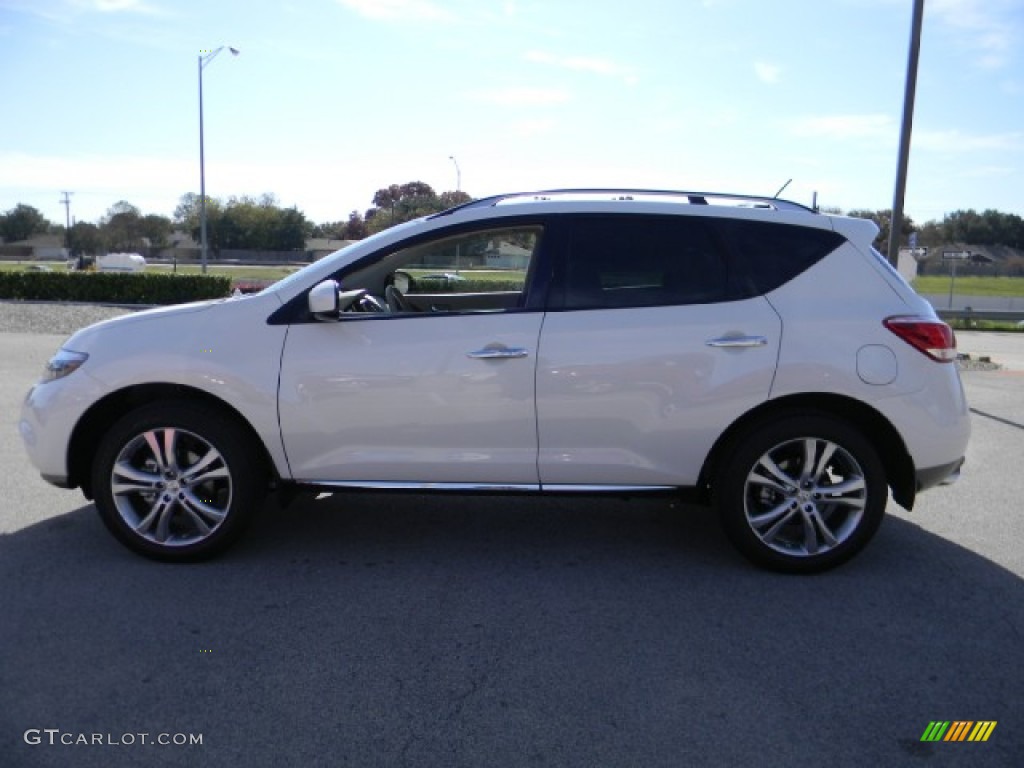 2011 Murano LE - Glacier White Pearl / Beige photo #5