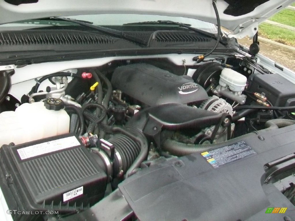 2006 Chevrolet Silverado 1500 LT Regular Cab 4x4 5.3 Liter OHV 16-Valve Vortec V8 Engine Photo #58175767