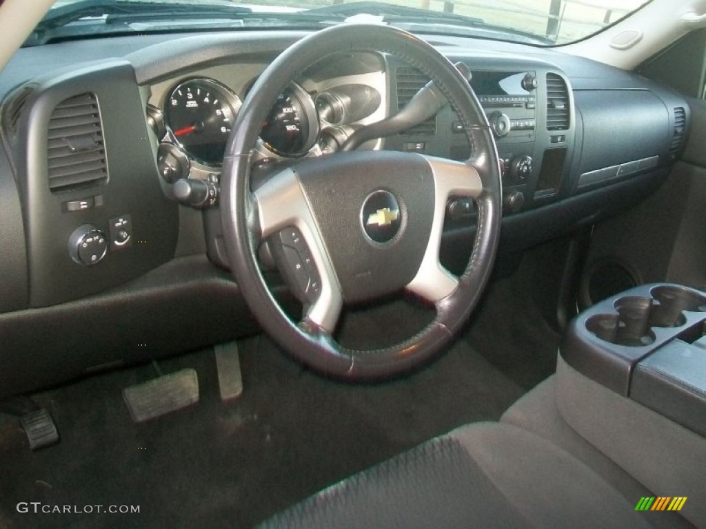 2009 Silverado 1500 LT Extended Cab - Silver Birch Metallic / Ebony photo #8