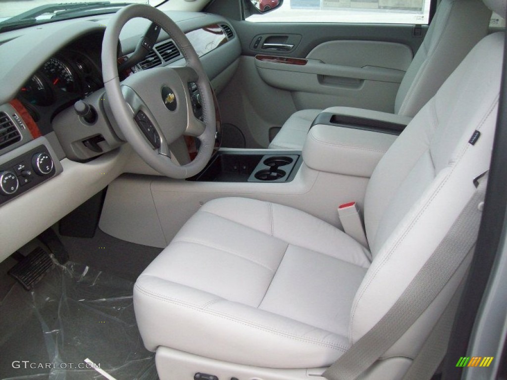 2012 Silverado 1500 LTZ Extended Cab 4x4 - Silver Ice Metallic / Light Titanium/Dark Titanium photo #18