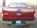 2005 Dark Toreador Red Metallic Ford F150 XLT SuperCab 4x4  photo #3