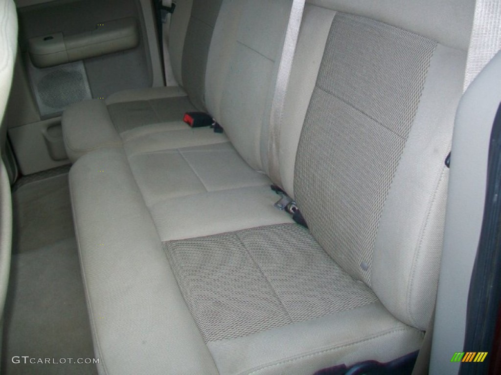 2005 F150 XLT SuperCab 4x4 - Dark Toreador Red Metallic / Tan photo #29