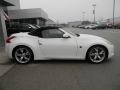 Pearl White 2010 Nissan 370Z Sport Touring Roadster Exterior