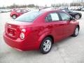 2012 Crystal Red Tintcoat Chevrolet Sonic LS Sedan  photo #12