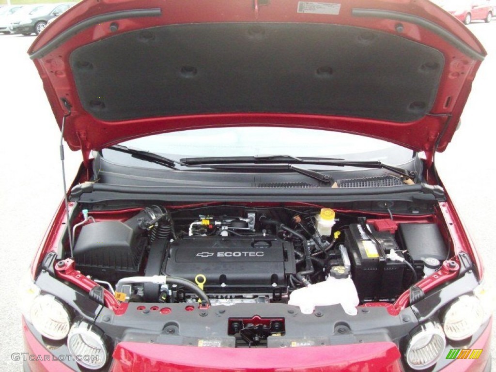 2012 Chevrolet Sonic LS Sedan 1.8 Liter DOHC 16-Valve VVT 4 Cylinder Engine Photo #58177211