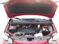 1.8 Liter DOHC 16-Valve VVT 4 Cylinder 2012 Chevrolet Sonic LS Sedan Engine