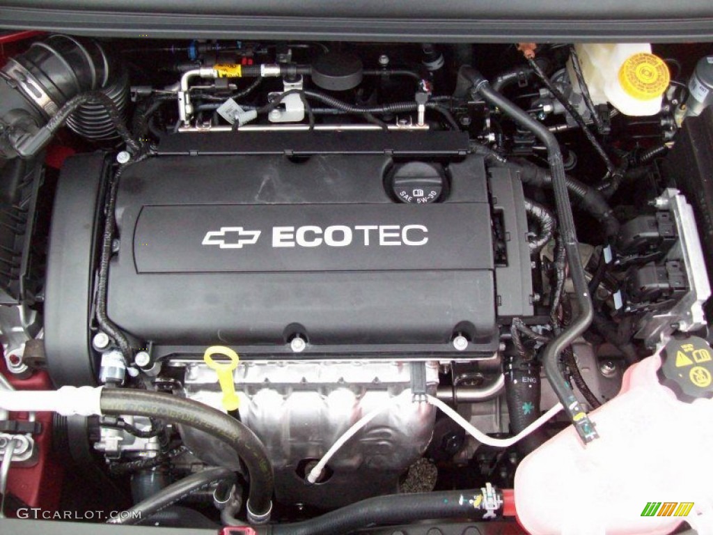 2012 Chevrolet Sonic LS Sedan 1.8 Liter DOHC 16-Valve VVT 4 Cylinder Engine Photo #58177226