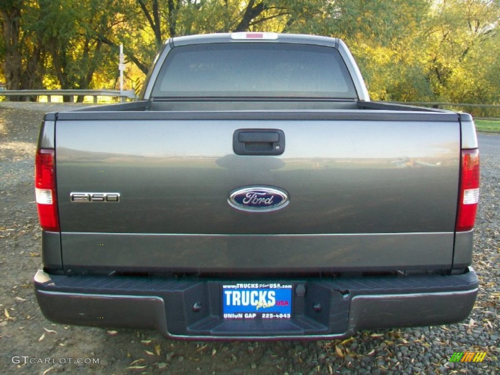 2004 F150 XLT SuperCab - Dark Shadow Grey Metallic / Medium/Dark Flint photo #3