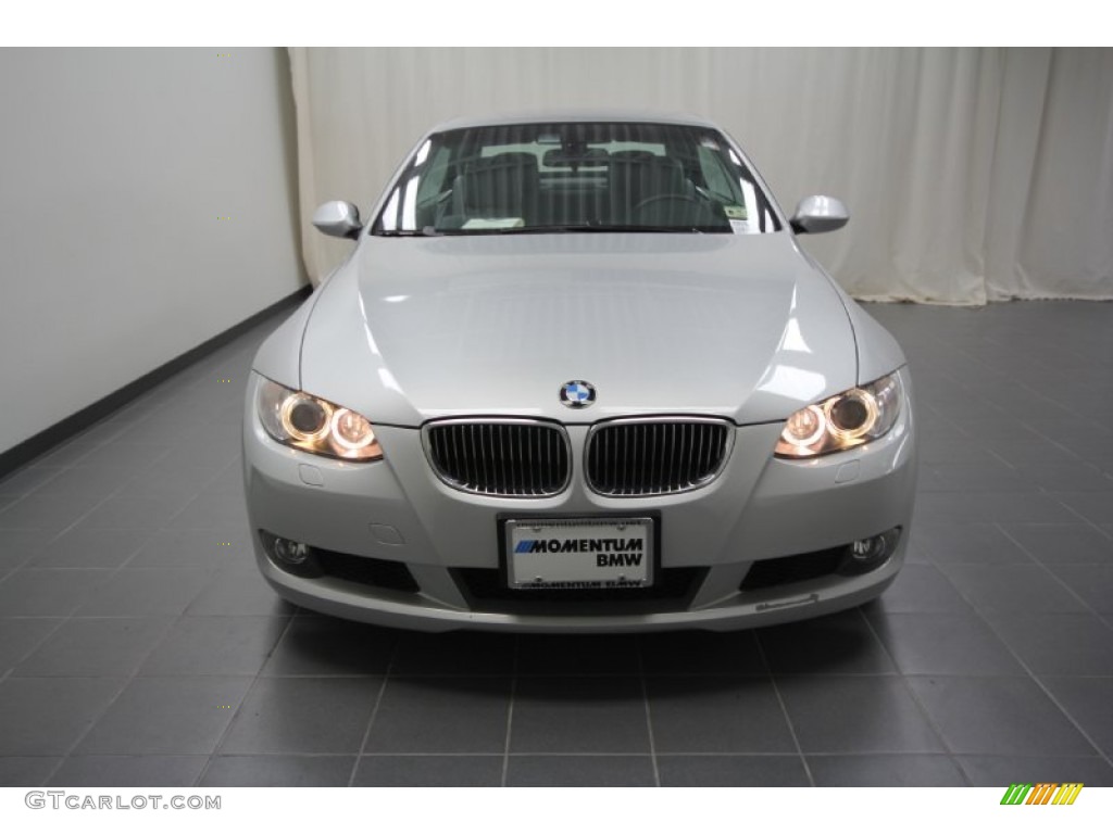 2007 3 Series 328i Convertible - Titanium Silver Metallic / Grey photo #3