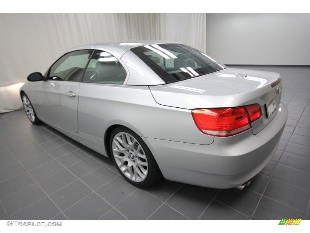 2007 3 Series 328i Convertible - Titanium Silver Metallic / Grey photo #14