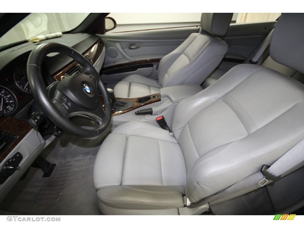 2007 3 Series 328i Convertible - Titanium Silver Metallic / Grey photo #17