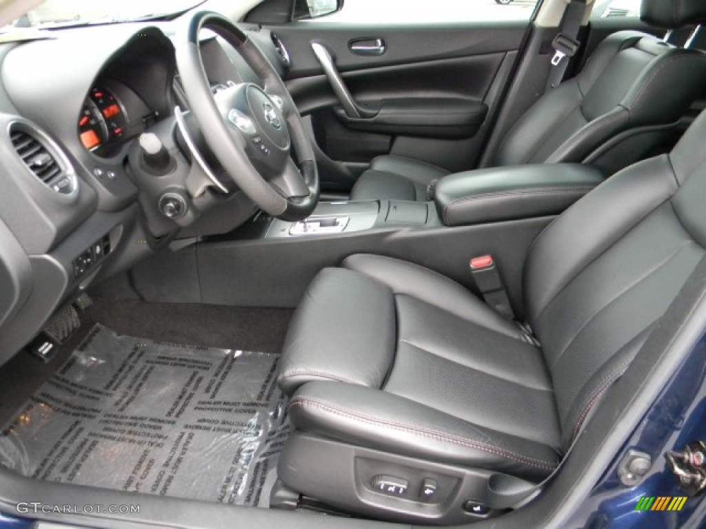 Charcoal Interior 2009 Nissan Maxima 3.5 SV Sport Photo #58178819