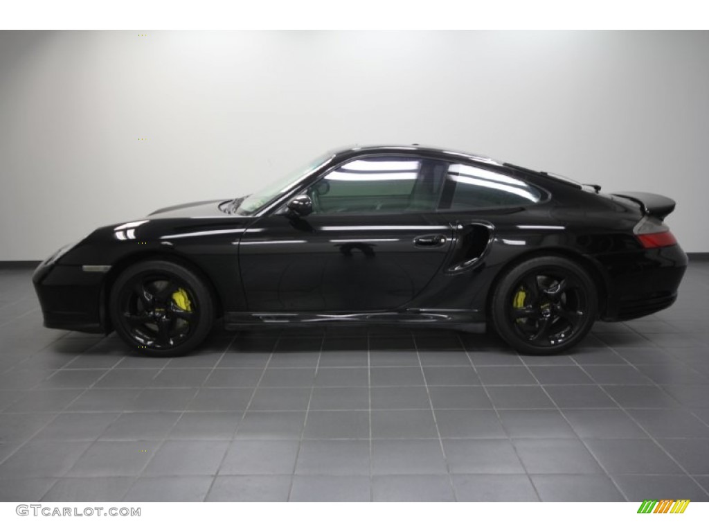 Black 2003 Porsche 911 Turbo Coupe Exterior Photo #58179770