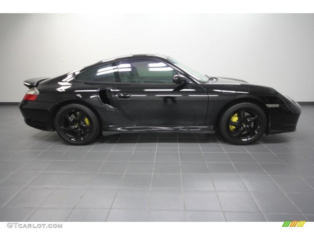 Black 2003 Porsche 911 Turbo Coupe Exterior Photo #58179800