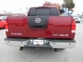 2008 Red Brawn Nissan Titan SE Crew Cab  photo #4