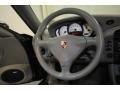 Graphite Grey 2003 Porsche 911 Turbo Coupe Steering Wheel