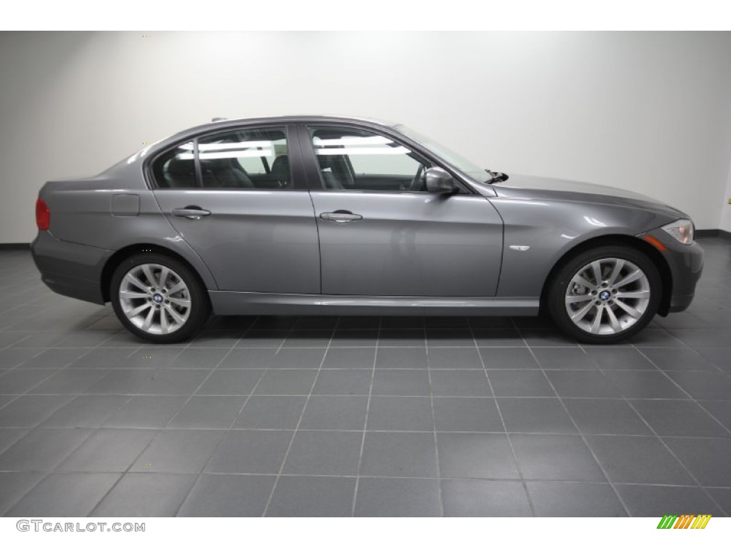 2011 3 Series 328i Sedan - Space Gray Metallic / Black Dakota Leather photo #3