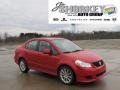 Vivid Red 2008 Suzuki SX4 Sport Sedan