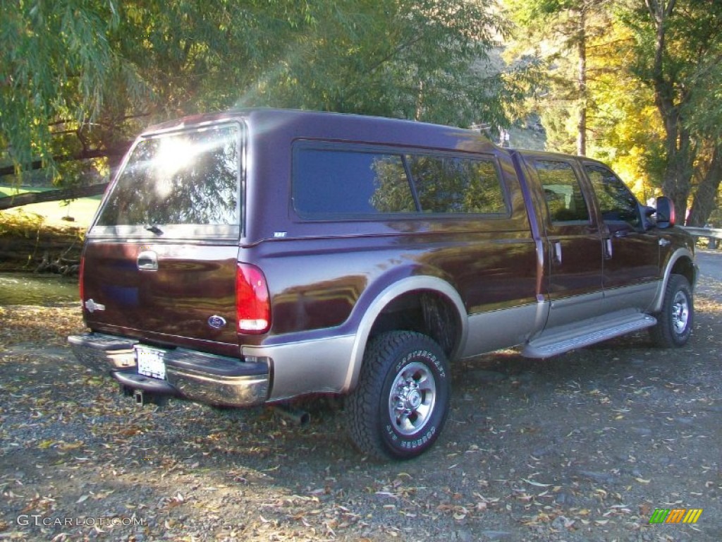 Chestnut Brown Metallic 2003 Ford F250 Super Duty King Ranch Crew Cab 4x4 Exterior Photo #58181093