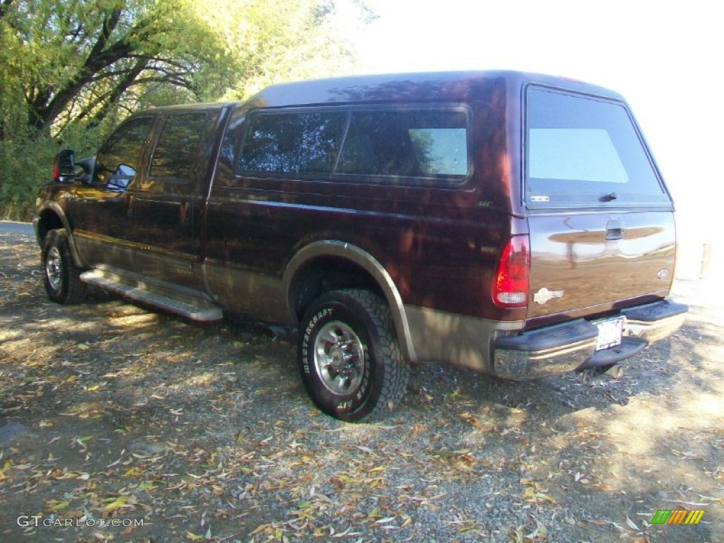 2003 F250 Super Duty King Ranch Crew Cab 4x4 - Chestnut Brown Metallic / Castano Brown photo #4