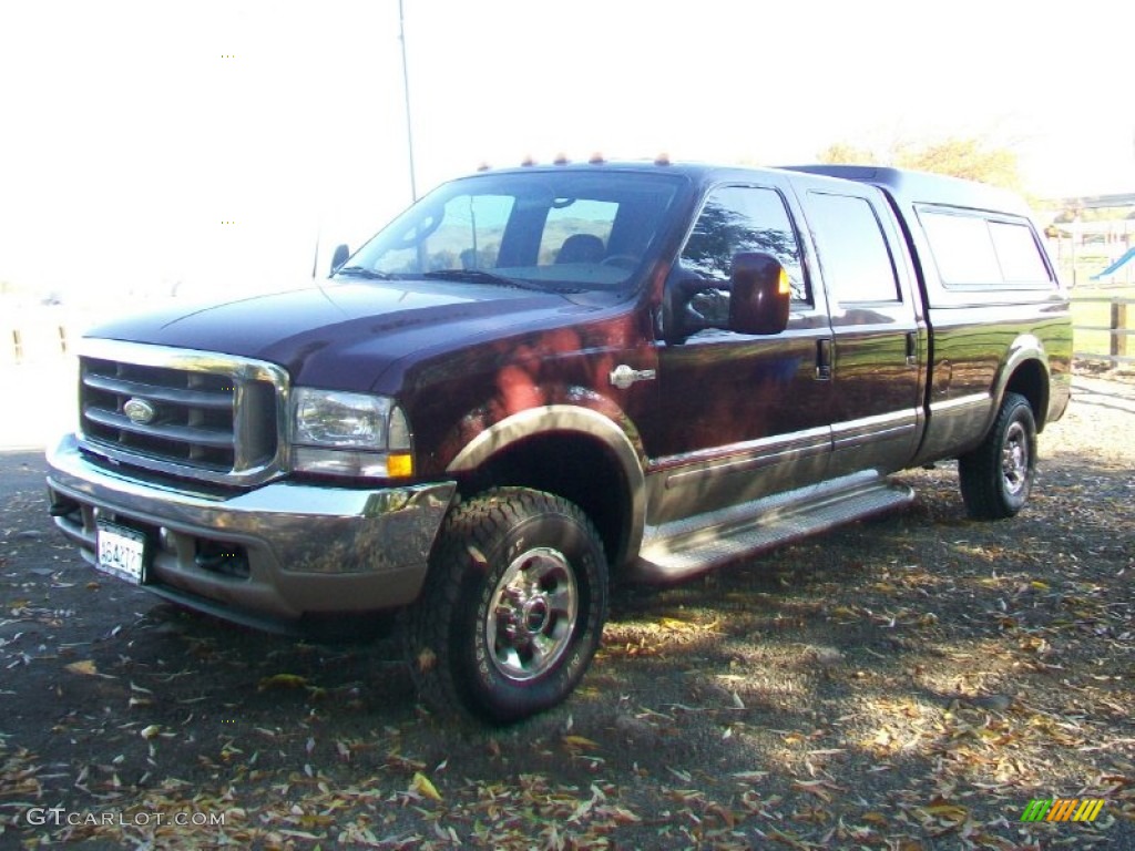Chestnut Brown Metallic 2003 Ford F250 Super Duty King Ranch Crew Cab 4x4 Exterior Photo #58181124
