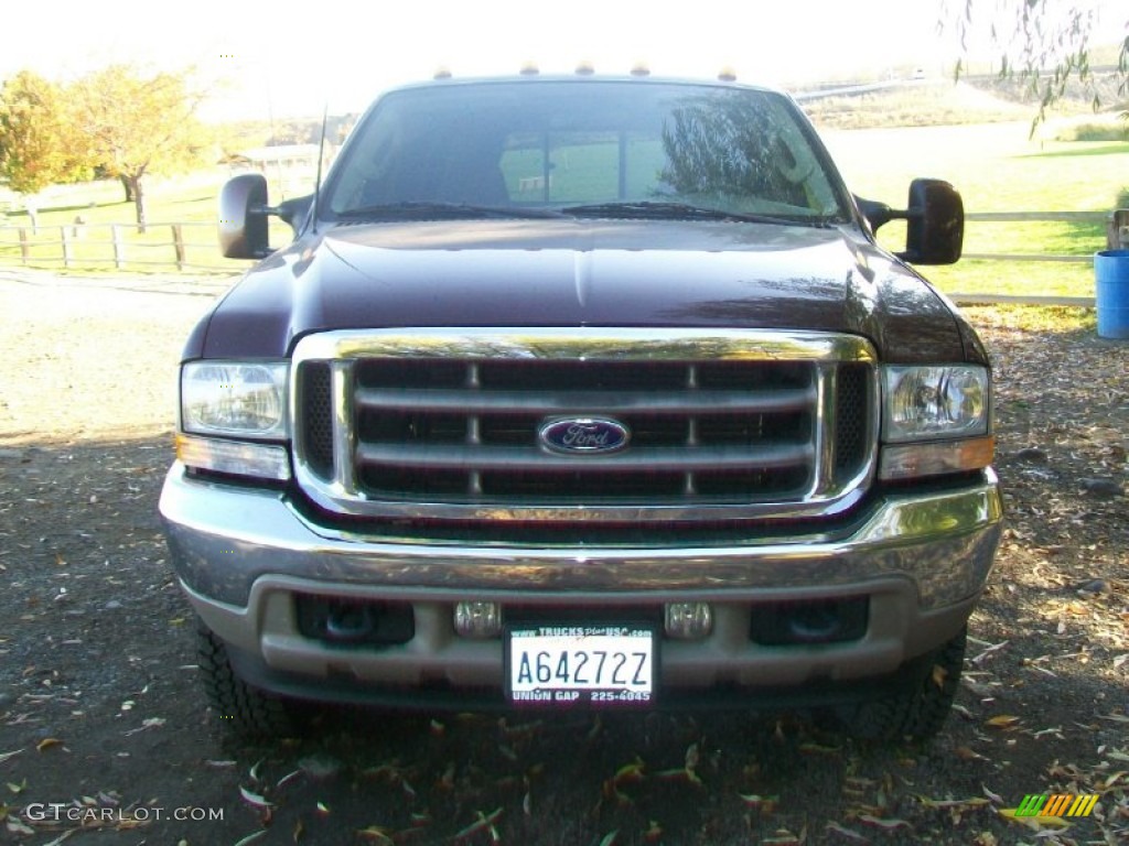 2003 F250 Super Duty King Ranch Crew Cab 4x4 - Chestnut Brown Metallic / Castano Brown photo #6