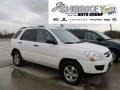 2009 Clear White Kia Sportage LX V6 4x4  photo #1