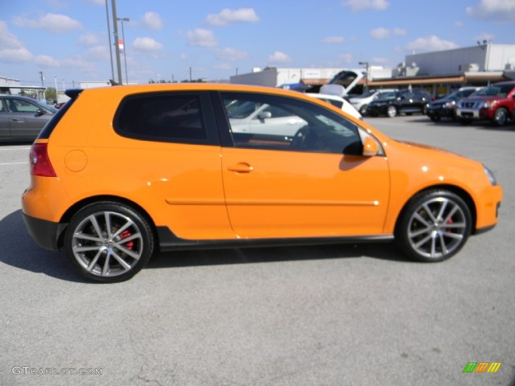 Fahrenheit Orange 2007 Volkswagen GTI 2 Door Fahrenheit Edition Exterior Photo #58181252
