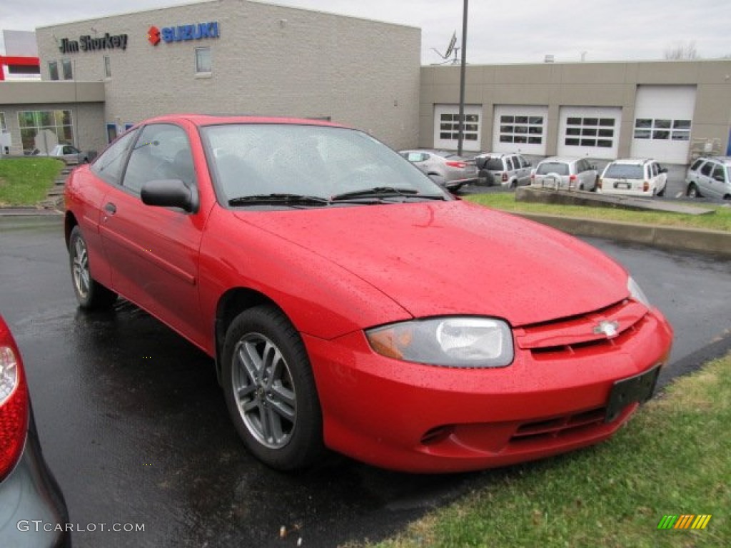 2003 Cavalier Coupe - Victory Red / Graphite Gray photo #6