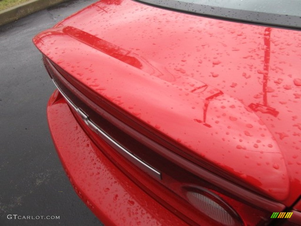 2003 Cavalier Coupe - Victory Red / Graphite Gray photo #8