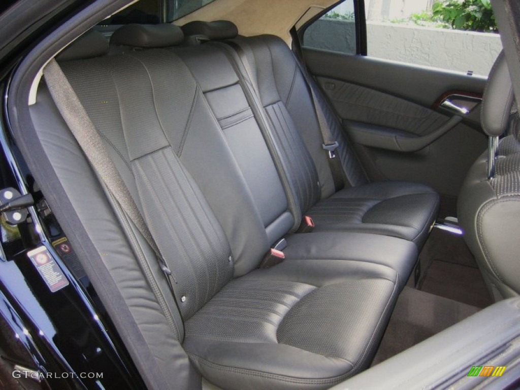Charcoal Interior 2006 Mercedes-Benz S 65 AMG Sedan Photo #58182146