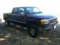 Onyx Black 2002 GMC Sierra 2500HD SLE Crew Cab