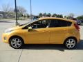 2011 Yellow Blaze Metallic Tri-Coat Ford Fiesta SES Hatchback  photo #5