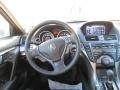 2011 Acura TL Ebony Black Interior Dashboard Photo