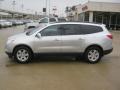 2010 Silver Ice Metallic Chevrolet Traverse LT AWD  photo #2