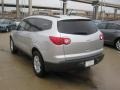 2010 Silver Ice Metallic Chevrolet Traverse LT AWD  photo #3