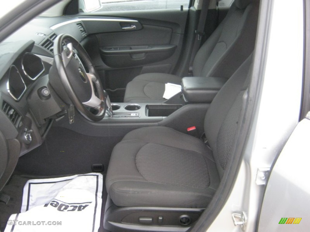 2010 Traverse LT AWD - Silver Ice Metallic / Ebony photo #11
