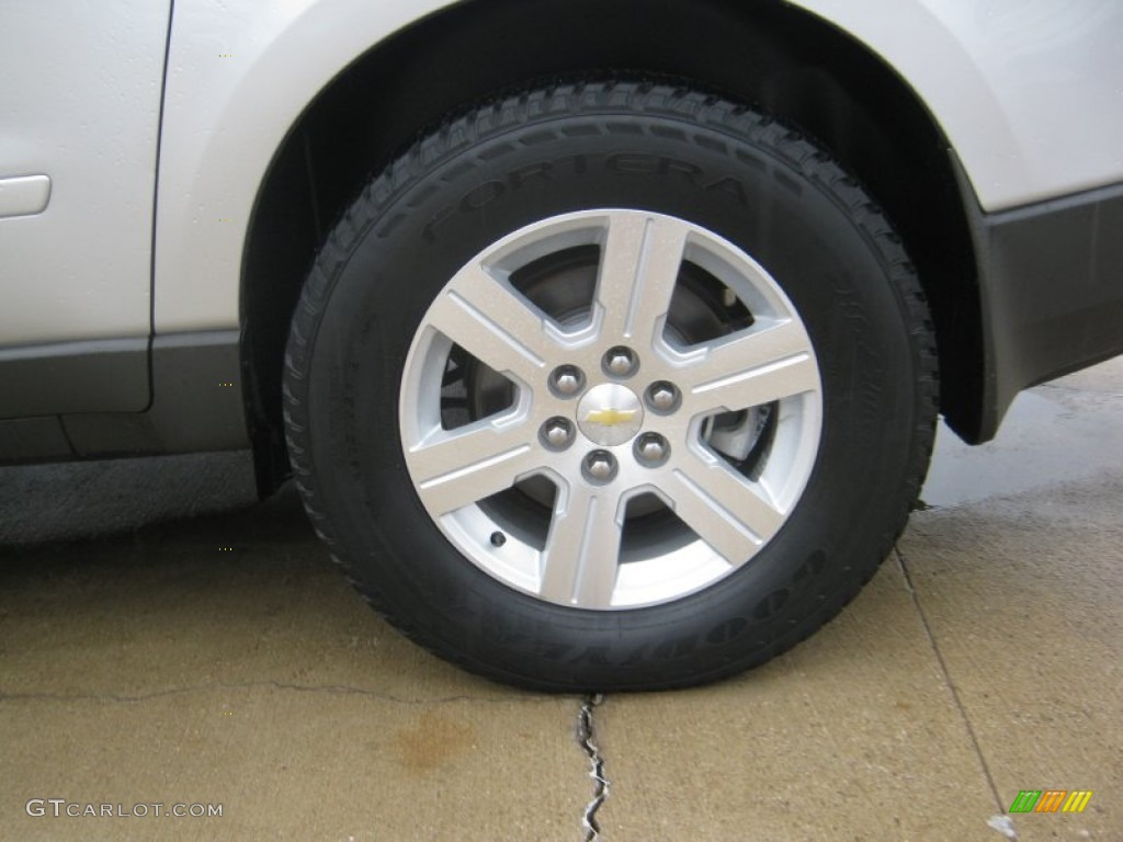2010 Traverse LT AWD - Silver Ice Metallic / Ebony photo #19