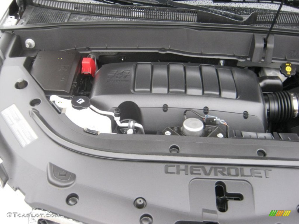 2010 Traverse LT AWD - Silver Ice Metallic / Ebony photo #21