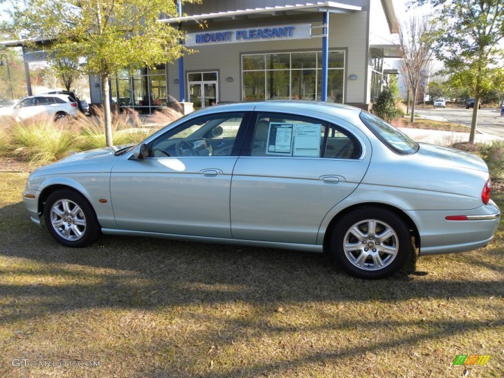 2003 S-Type 3.0 - Jaguar Racing Green / Ivory photo #2