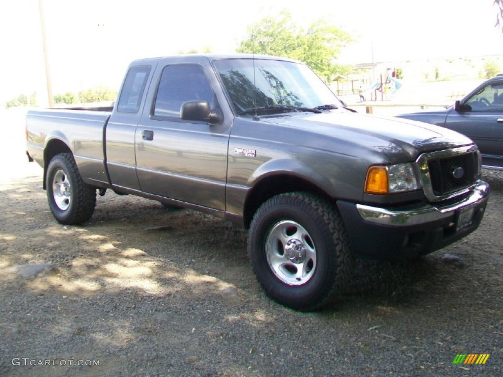 Dark Shadow Grey Metallic 2005 Ford Ranger XLT SuperCab 4x4 Exterior Photo #58184160